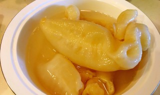 鱼胶的做法与功效（鱼胶的功效及吃法鱼胶的做法）