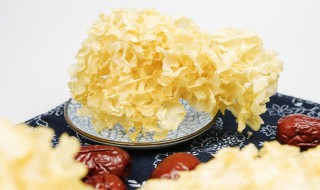 银耳忌讳与什么同食