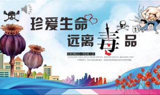 国际禁毒宣传口号 国际禁毒宣传口号标语