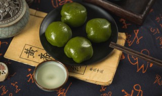 青团的热量 一块青团的热量