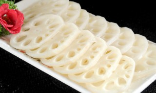 藕热量 藕热量高吗 适合减肥吃吗