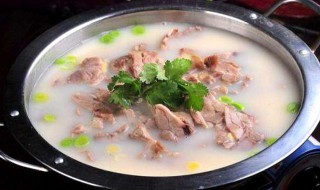 女人喝羊肉汤的好处