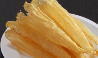 花胶是什么东西（花胶是什么东西功效）