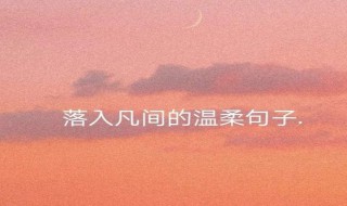 安静唯美有哲理的句子（安静唯美有哲理的句子短句）
