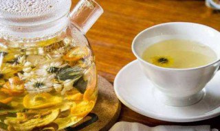 菊花茶的作用和功效 白菊花茶的作用和功效