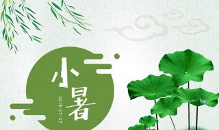 2021年小暑具体时间 2021年小暑具体时间几点到几点