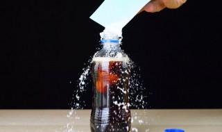 可乐加盐实验原理 食盐加入可乐里实验的原理分别是什么