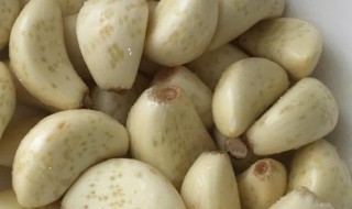 牙签剥蒜的最快方法 牙签剥蒜的最快方法图片