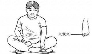 大敦穴的位置