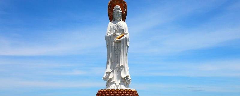 海上观音在三亚的哪里（海南三亚海上观音图片）