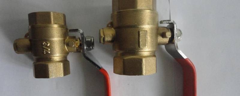 一字水阀横着开还是关（一字水阀横着开还是关图解）