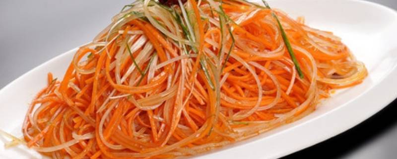 红萝卜炒粉丝怎么炒好吃（红萝卜炒粉丝怎么炒好吃视频）