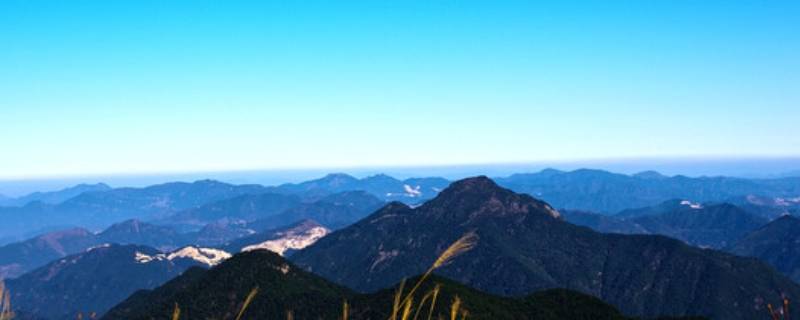 浙江最高的山 浙江最高的山是哪一座山