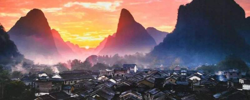 广西黄姚古镇在哪里（广西黄姚古镇旅游景点）